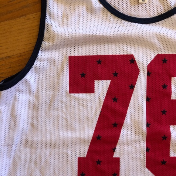 💙 UNIVIBE MESH MUSCLE TANK TOP “76” - Picture 4 of 6